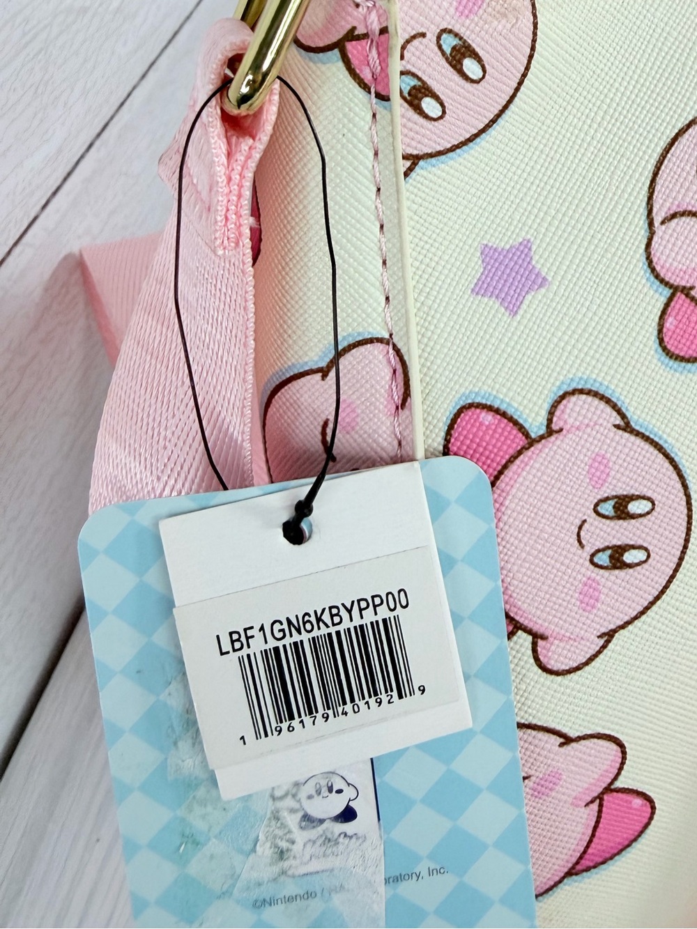 Kirby Bioworld Pink & Cream Girls Character Shoulder Bag — NWT - Picture 3 of 3